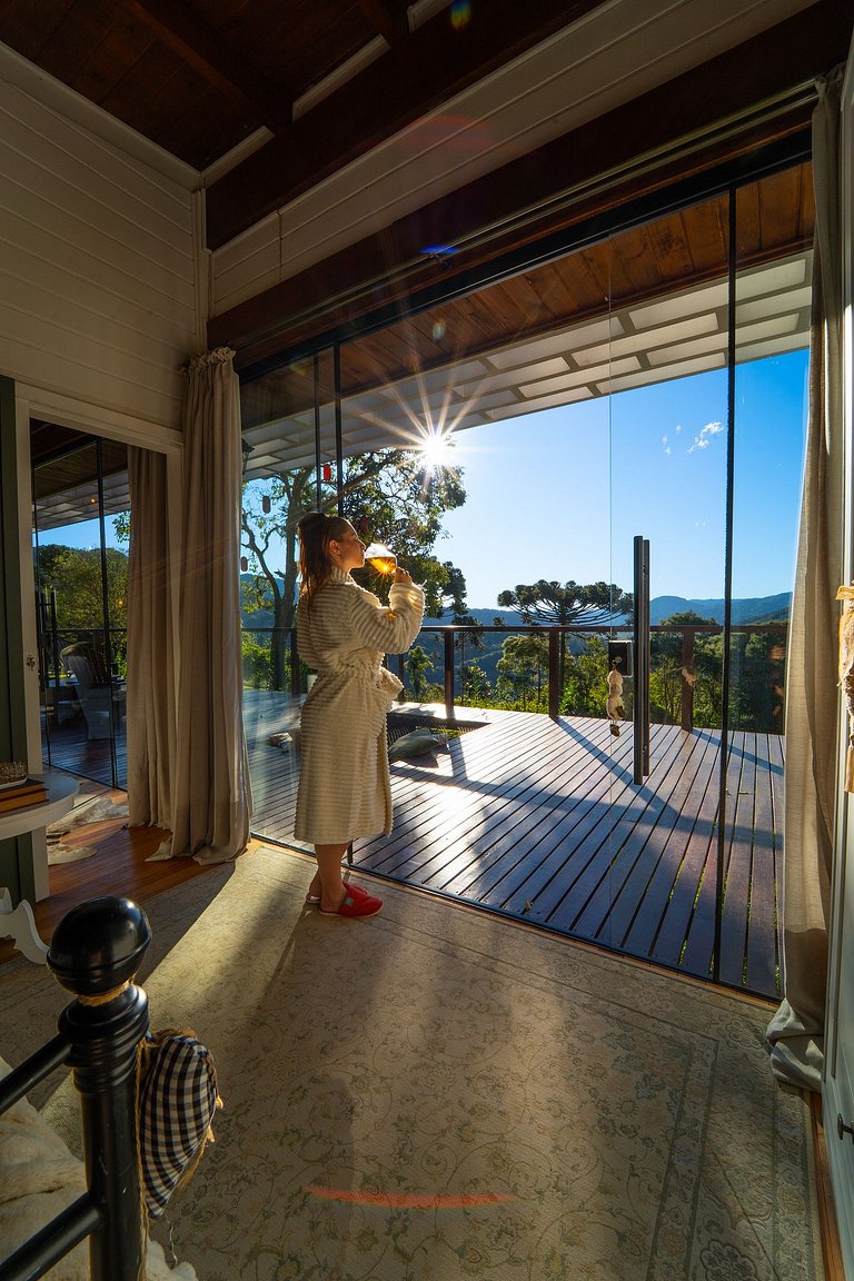 Casa Aurora um luxo aconchegante em Urubici
