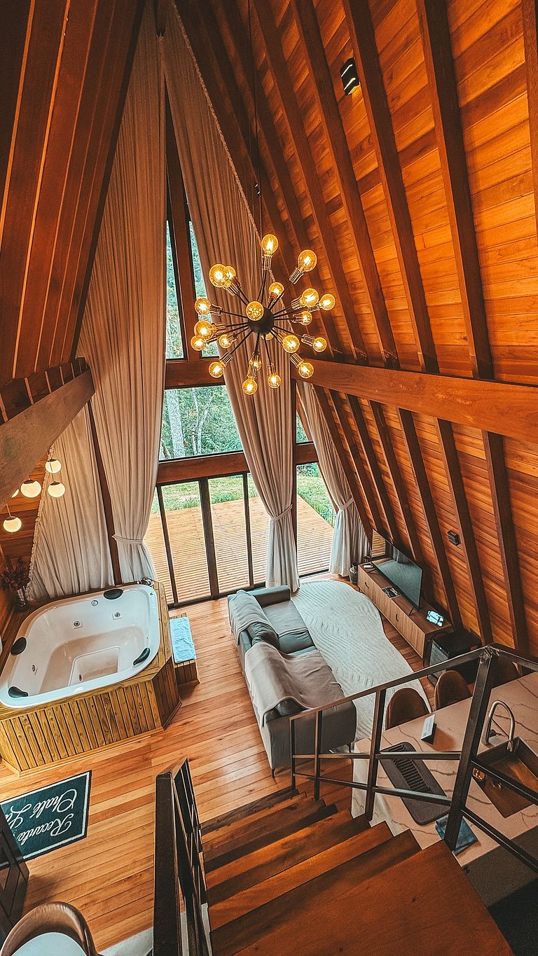 Chalé Lara na Serra Catarinense