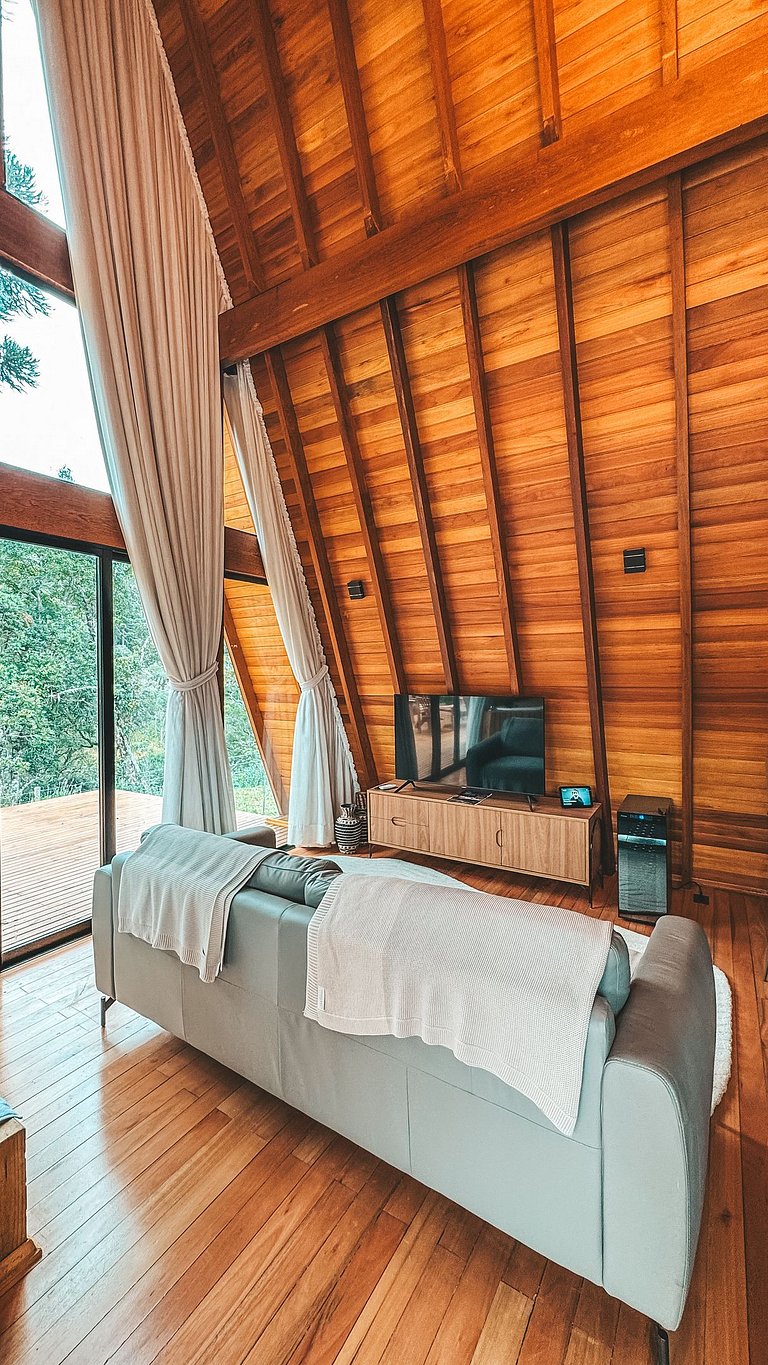 Chalé Lara na Serra Catarinense