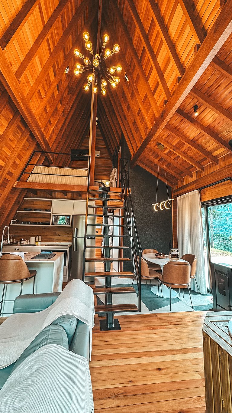 Chalé Lara na Serra Catarinense