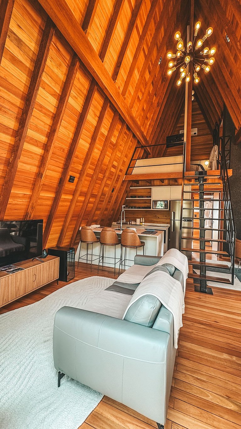 Chalé Lara na Serra Catarinense