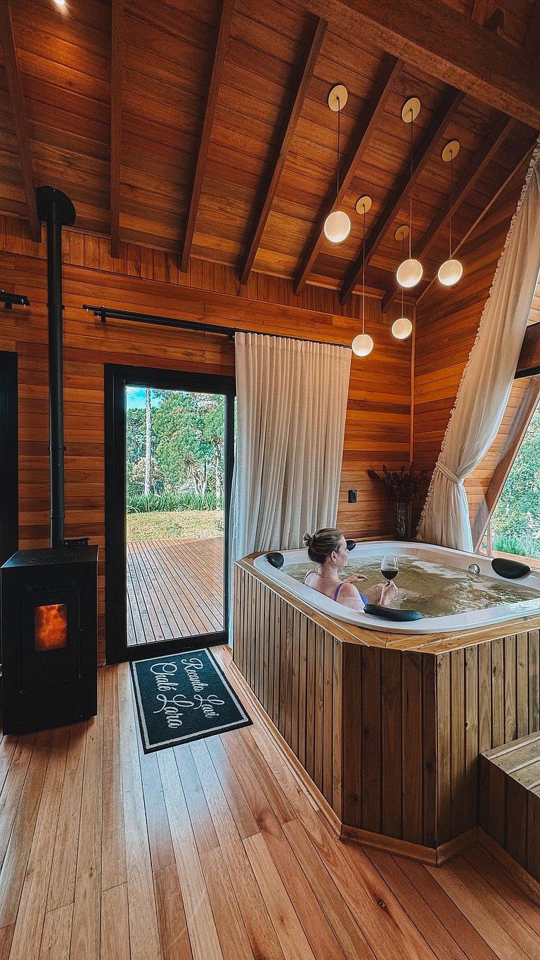 Chalé Lara na Serra Catarinense