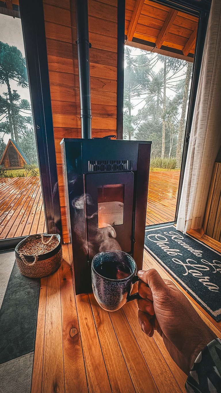 Chalé Lara na Serra Catarinense