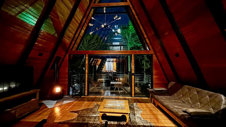 Chalé Solar da Colina - Hidro, vista e conforto