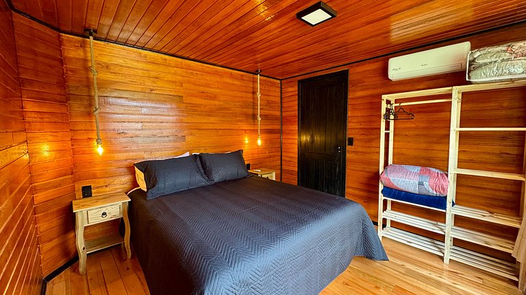 Chalé Solar da Colina - Hidro, vista e conforto