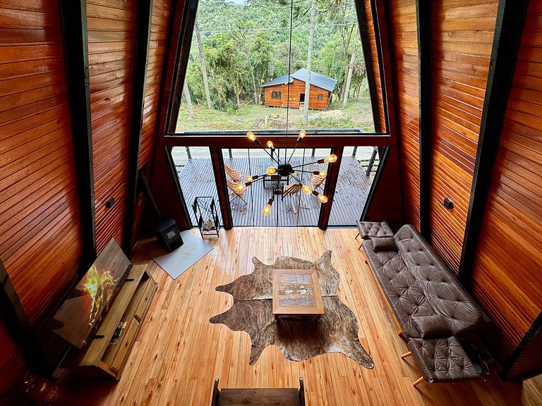 Chalé Solar da Colina - Hidro, vista e conforto